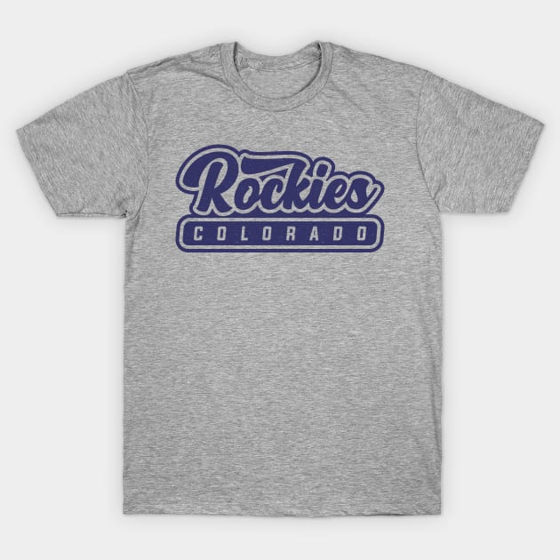 Colorado Rockies 01 T-Shirt by Karambol